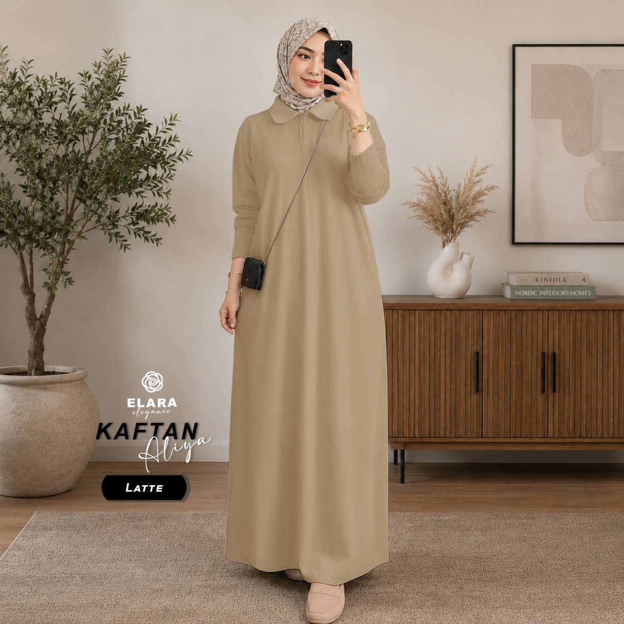 Kaftan Aliya Latte