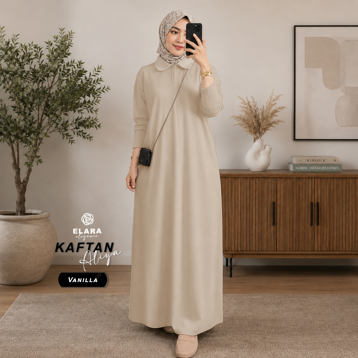 Kaftan Aliya Vanilla