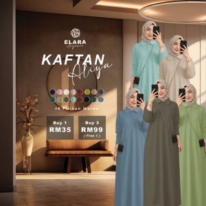 KAFTAN ALIYA (BUY 3 FREE 1 RM99)