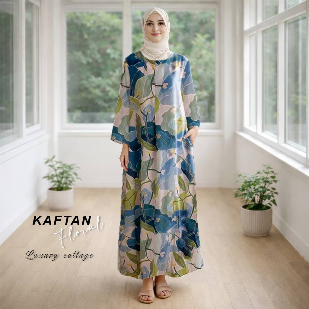 Kaftan Floral Luxury Cottage